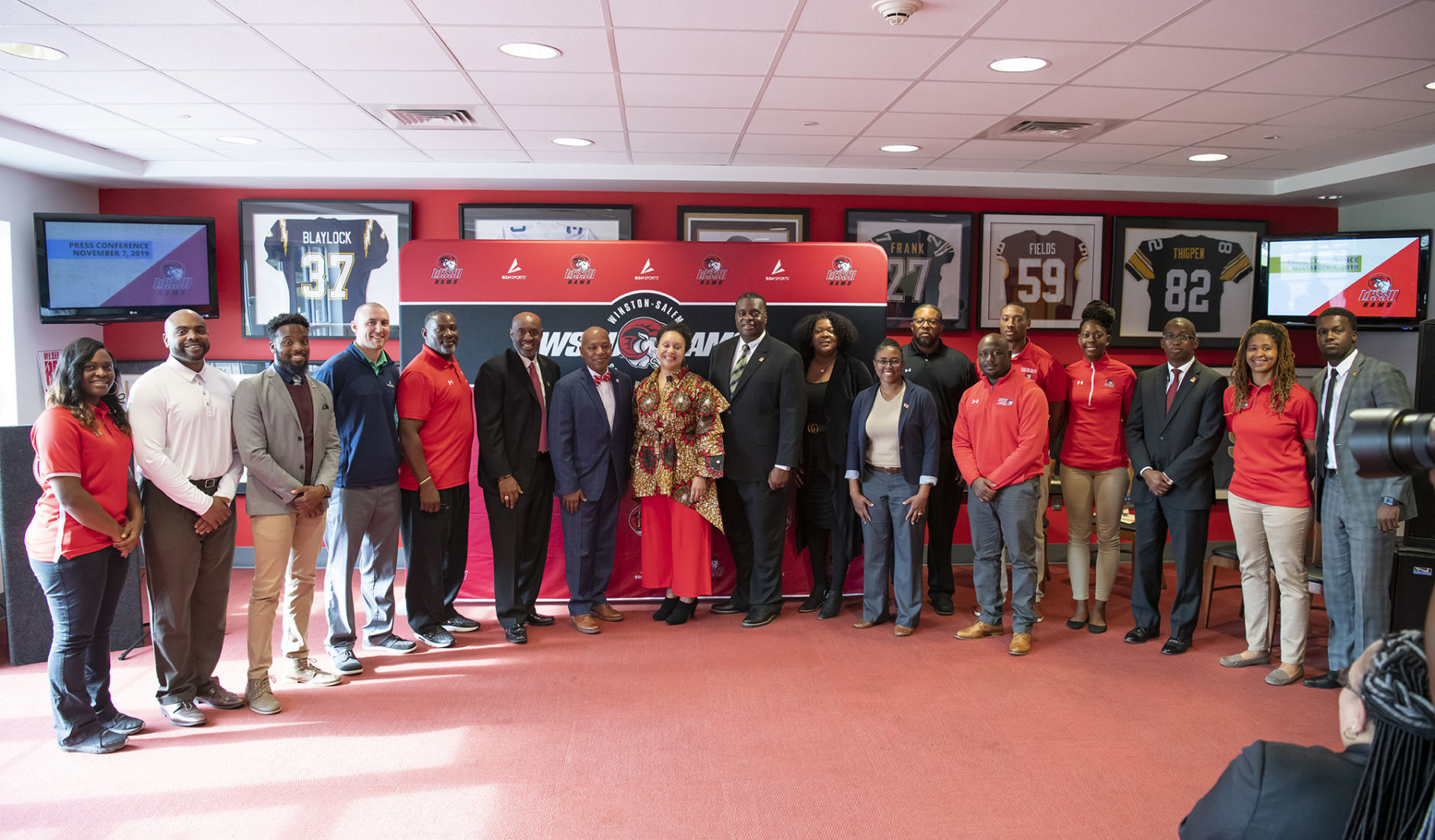 Athletic Director Etienne Thomas Press Conference